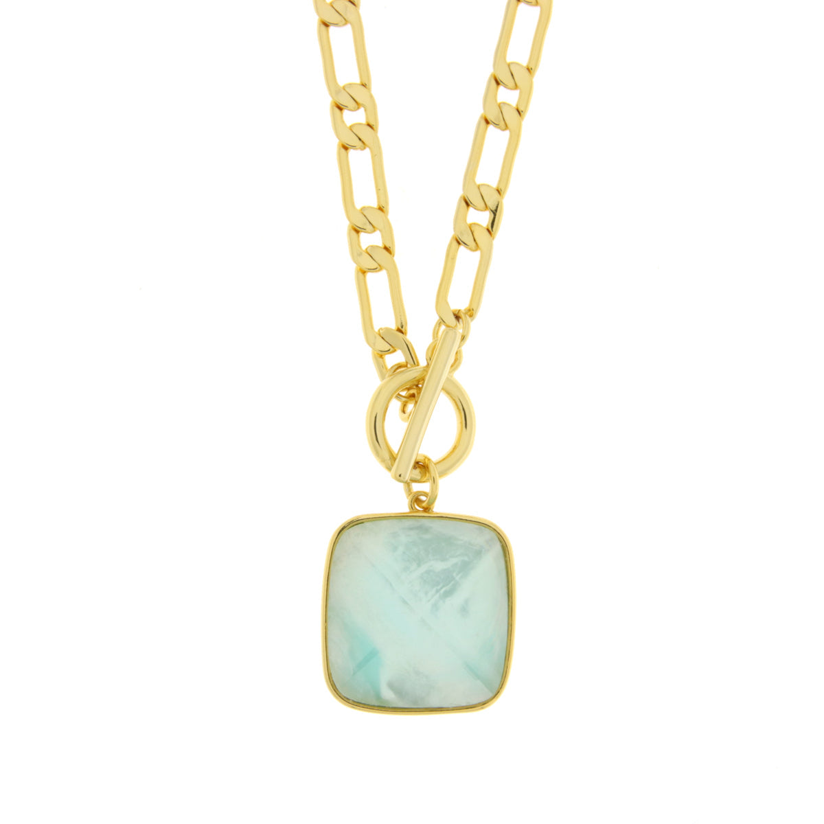 Collana in Metallo con pietra naturale turchese