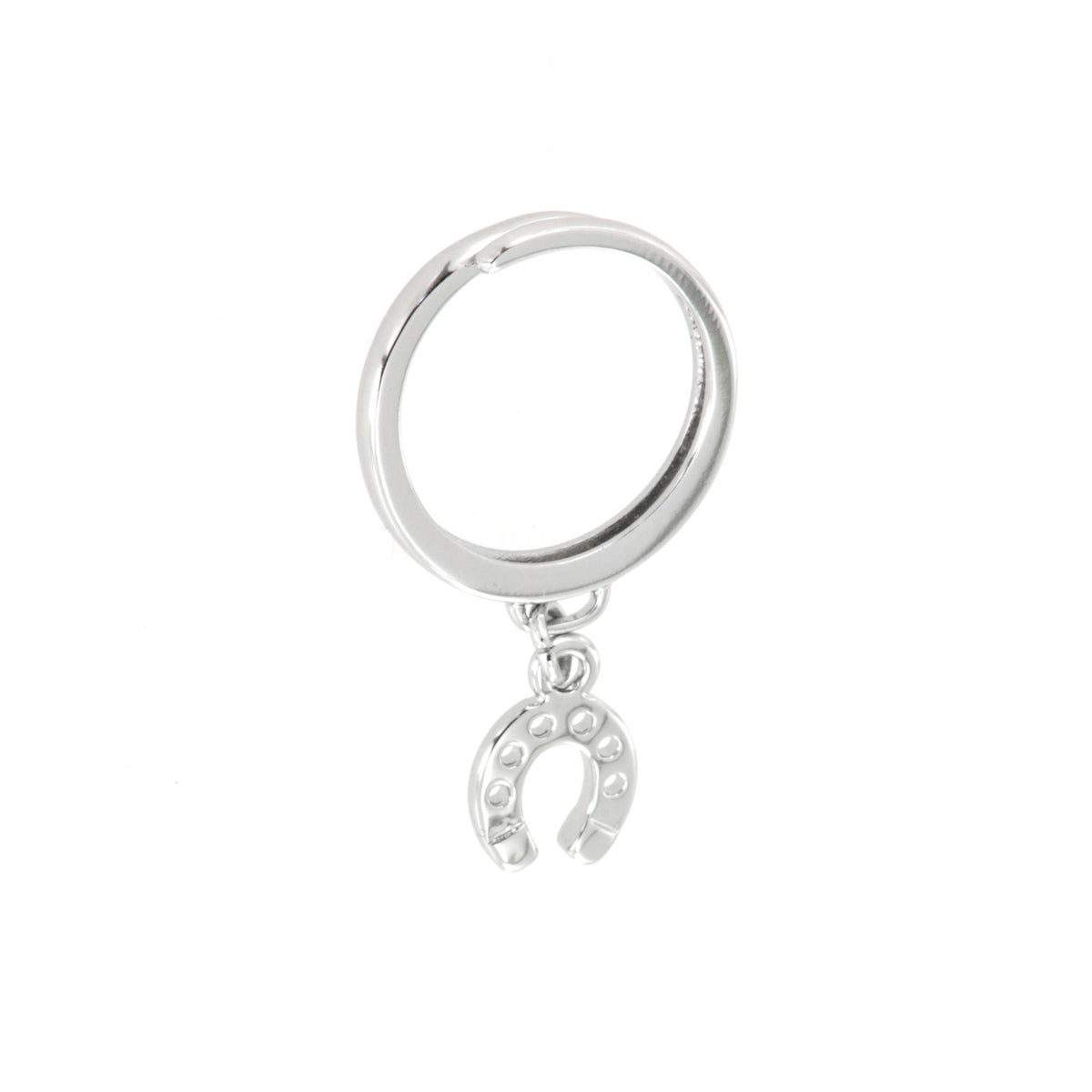 Anello in Metallo con ferro di cavallo