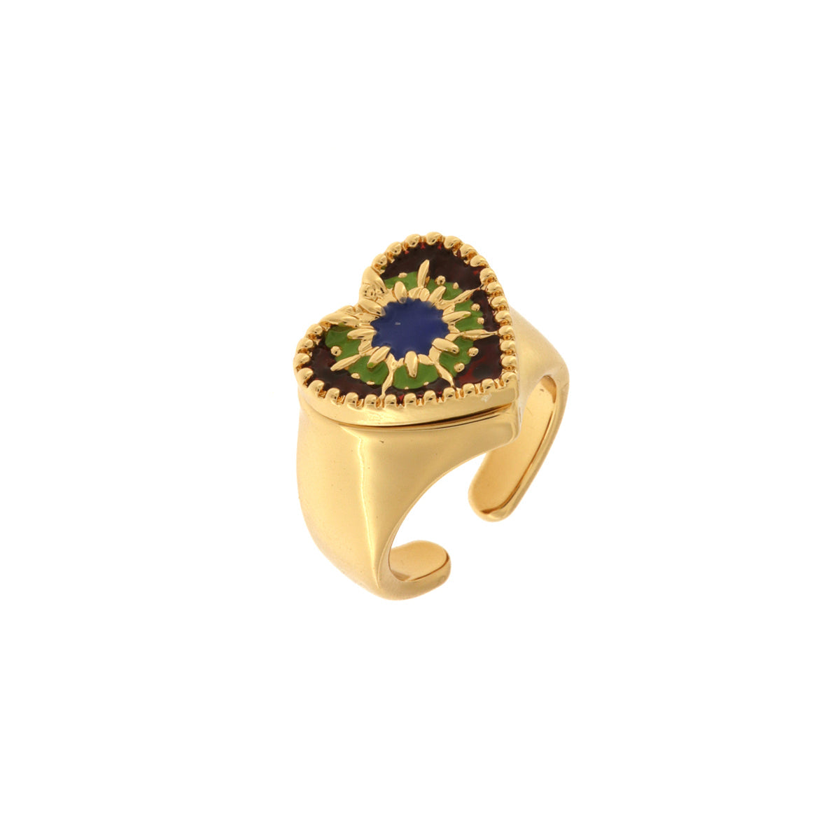 Anello in Metallo con cuore