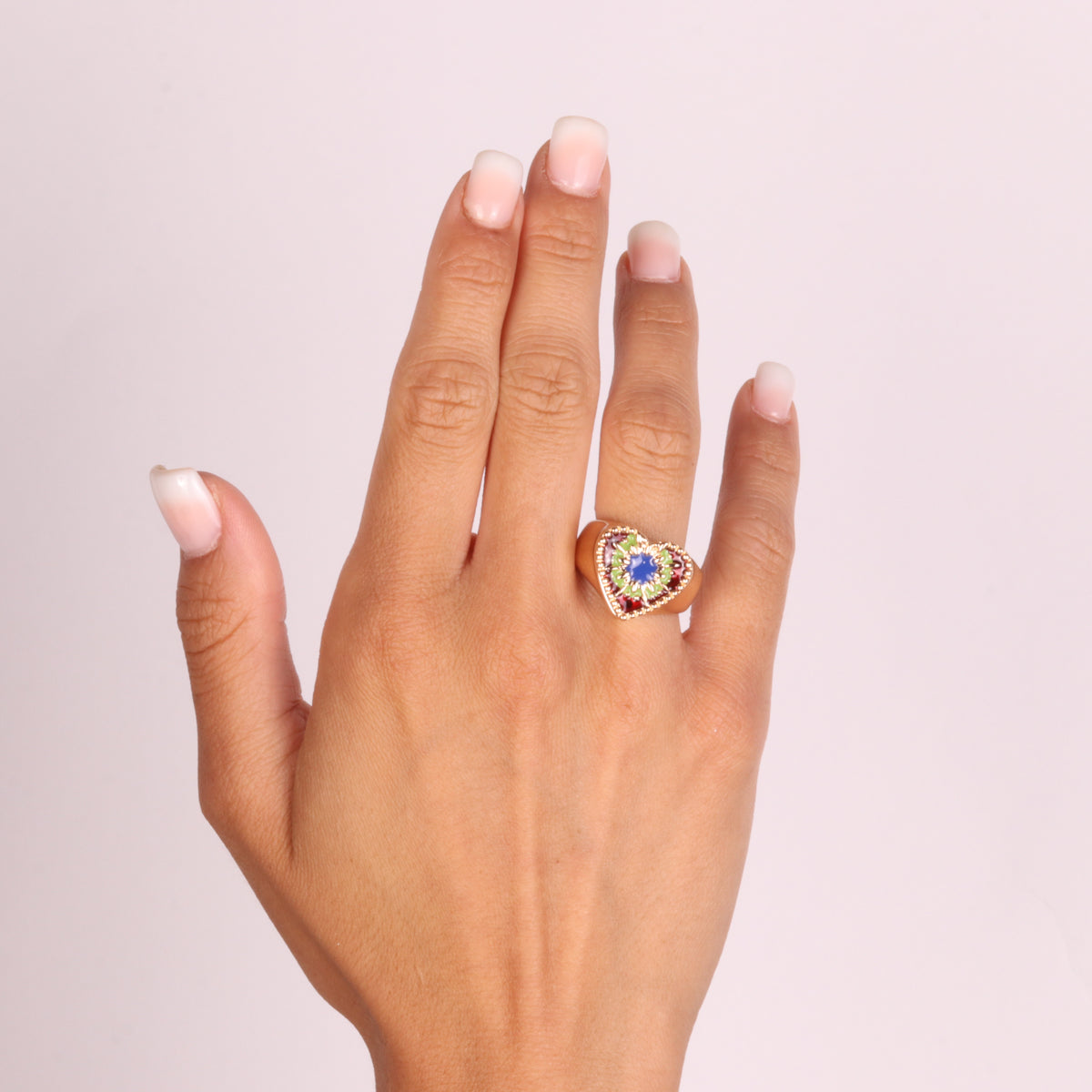 Anello in Metallo con cuore