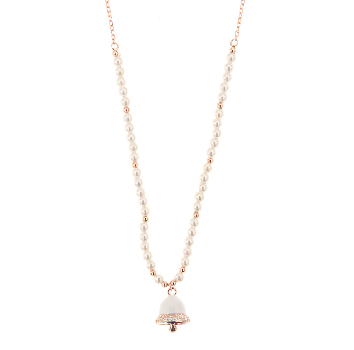 925 silver necklace white charming bouncing white changing of white zirconi and beads
