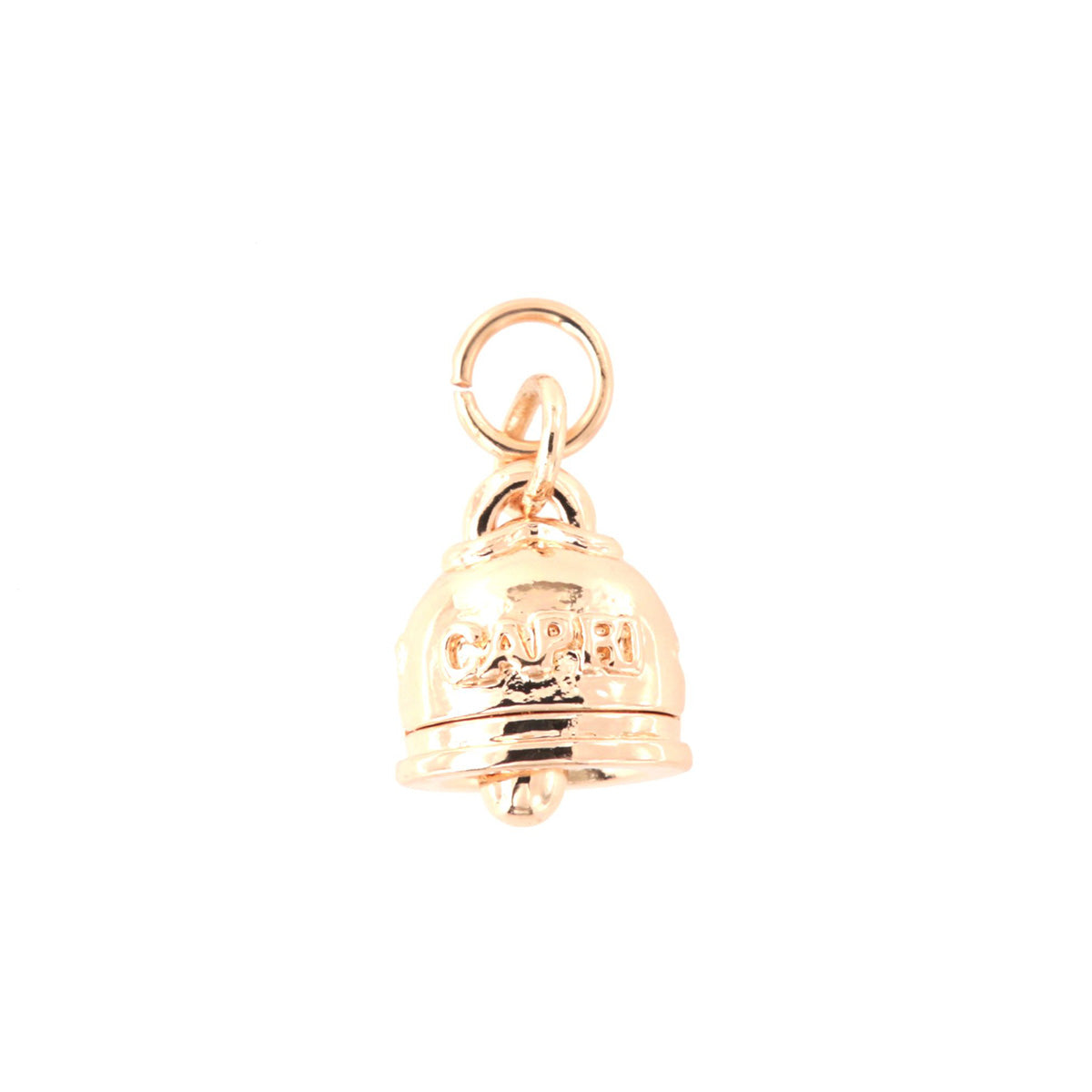 Metal pendant Campanella Written Drill Plums Capri