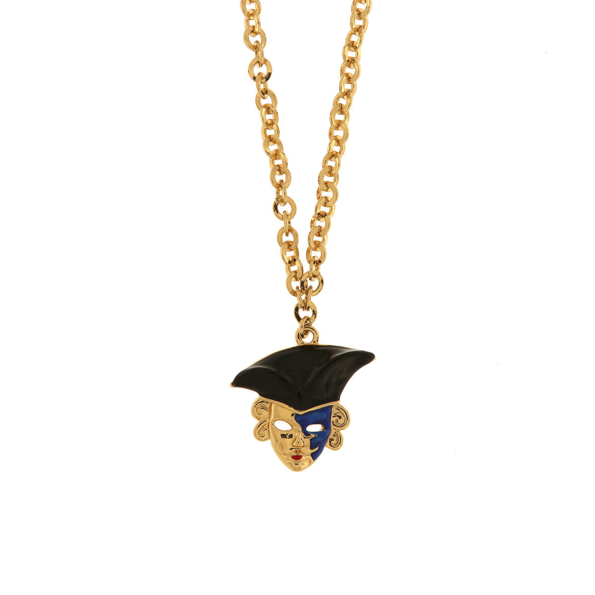 Collana in Metallo con maschere veneziane