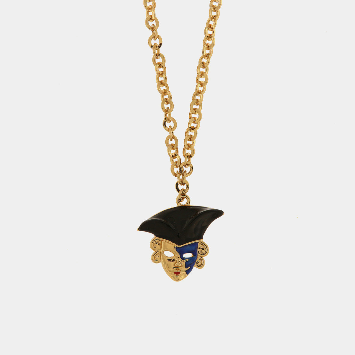 Collana in Metallo con maschere veneziane