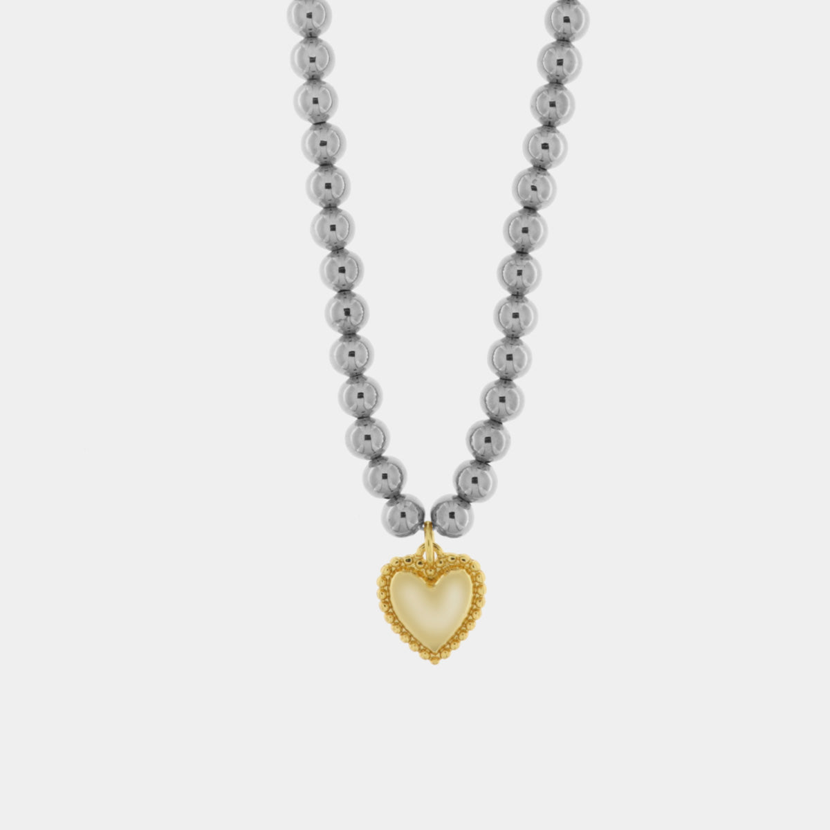 Collana in Metallo con cuore