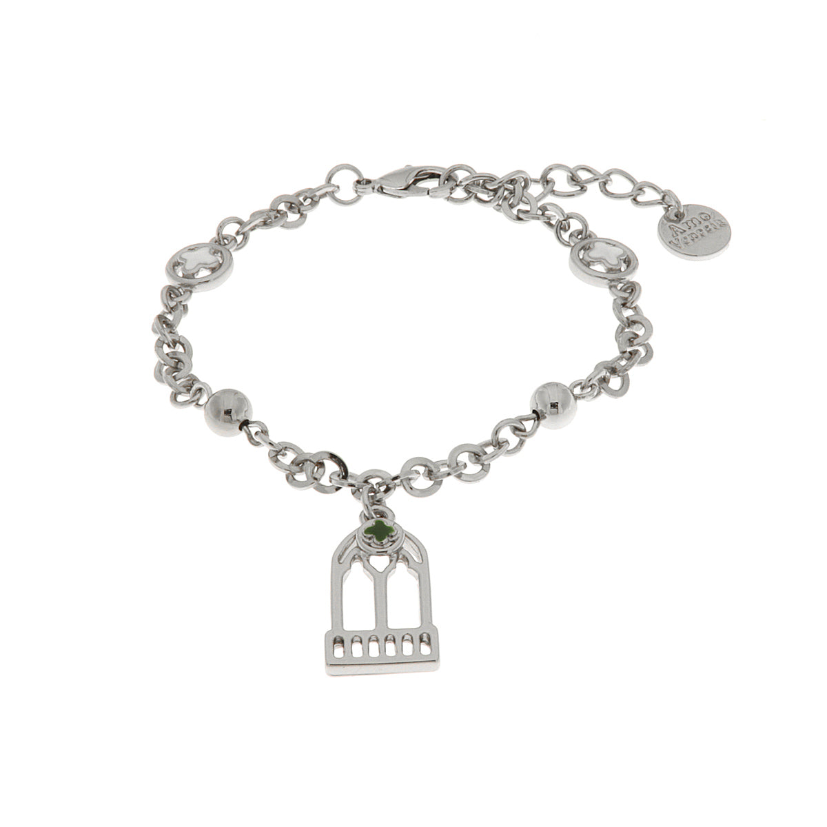 Metal bracelet with ducal palace of Venice